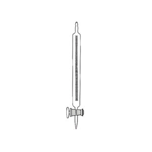 Burette Gas Boyle’s Law Graduated with Zero at Closed End, with Stopcock