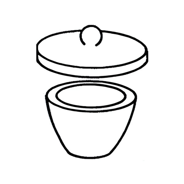Crucible with Lid