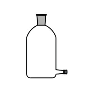 Bottle Aspirator with Interchangeable Stopper & Outlet for Rubber Tubing