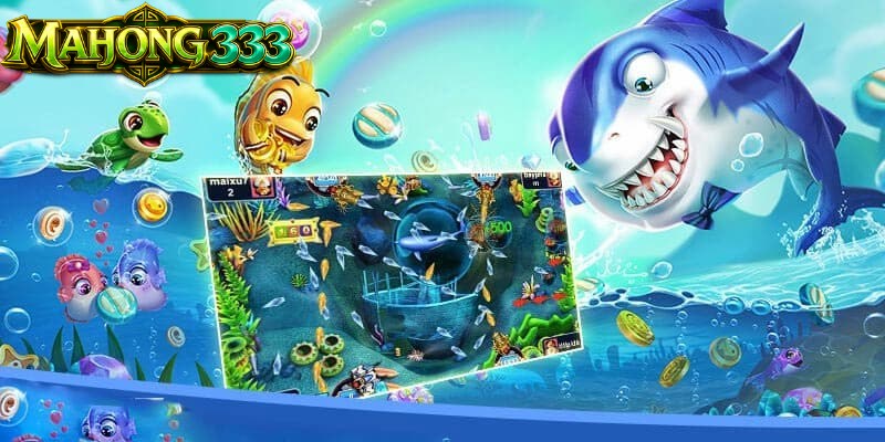 Grafis memukau arena Fishing Game menyajikan petualangan seru bawah laut
